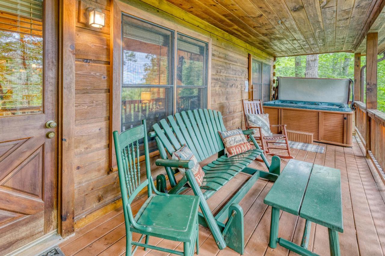 Secluded Sunrise Ridge-10 Min From Blue Ridge, King Beds, Hot Tub, 2 Porches, Fireplace Wood Burning, Mountain View, Cozy Экстерьер фото